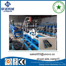 unovo auto slotted steel channel roll forming machine